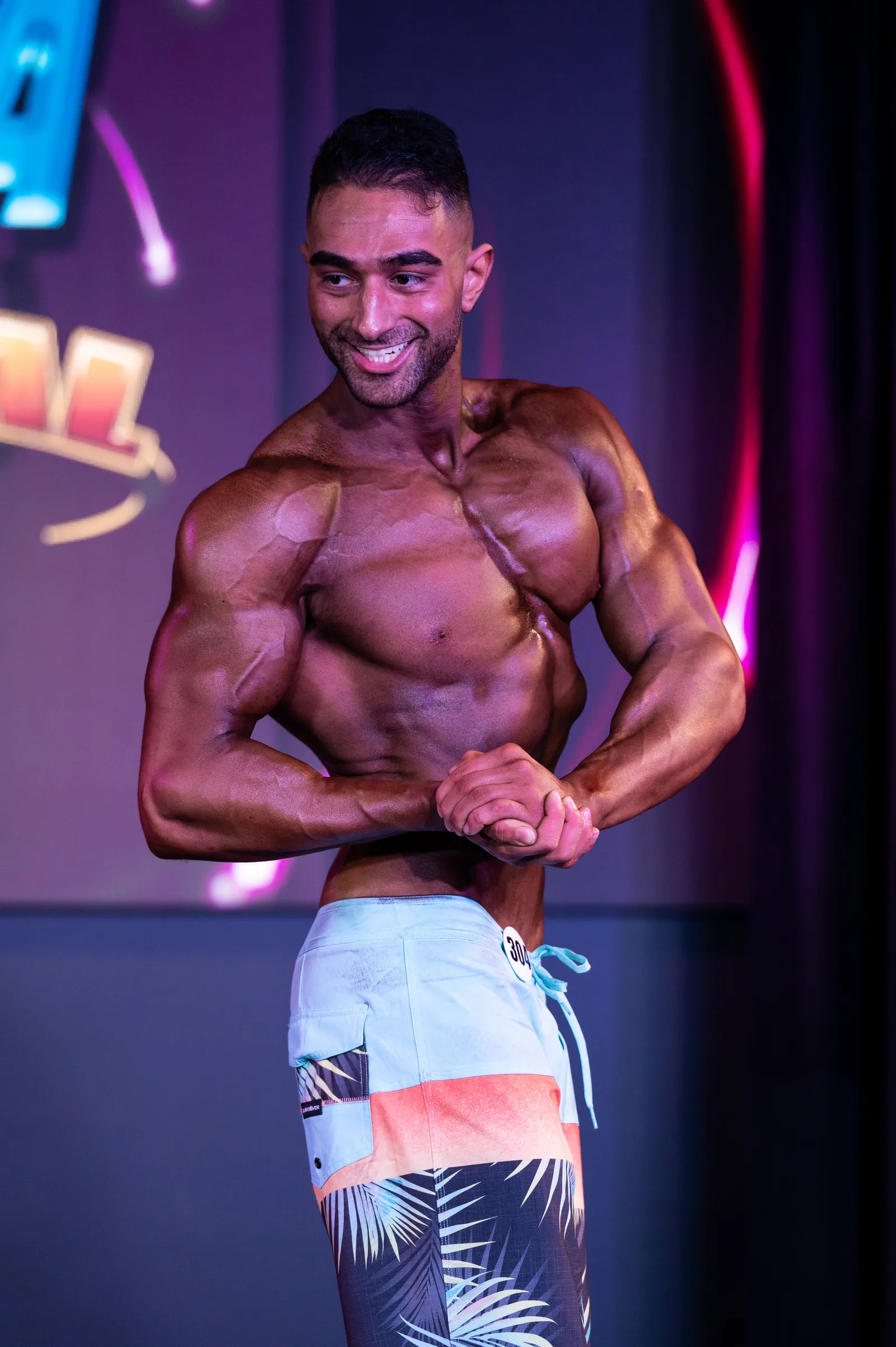 Stage · 3rd Overall Bodybuilding