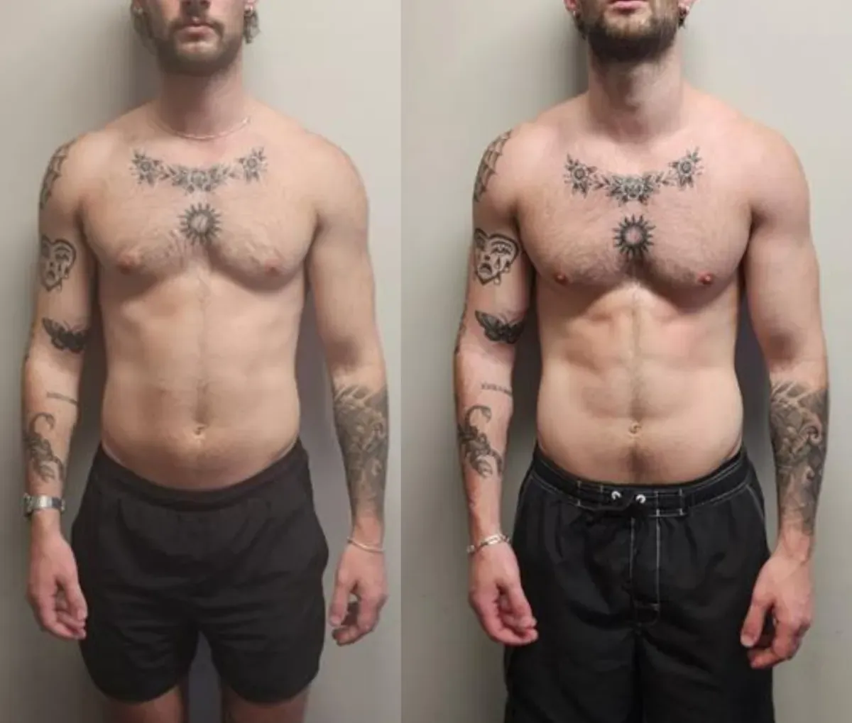 Liam, 8 Week Transformation